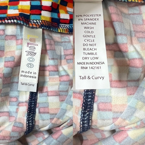 NEW TC Colorful Leggings, LuLaRoe - Picture 5 of 6